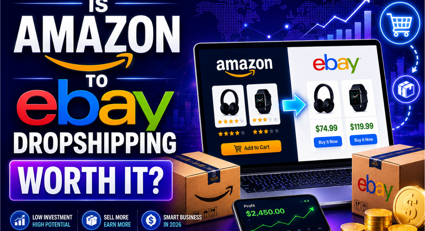 Is Amazon to eBay Dropshipping Worth It? A Complete 2026 Guide