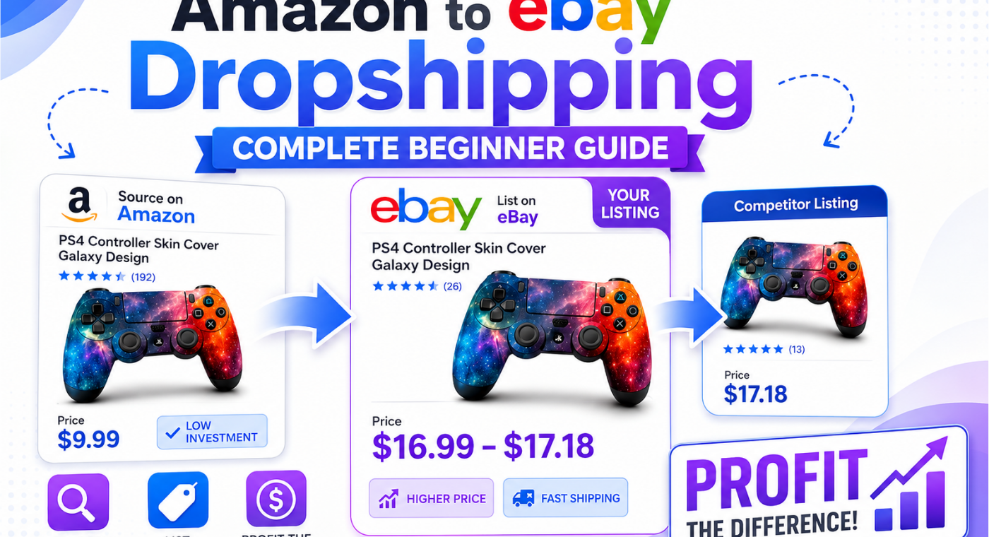 Amazon to eBay Dropshipping: The Complete Beginner Guide