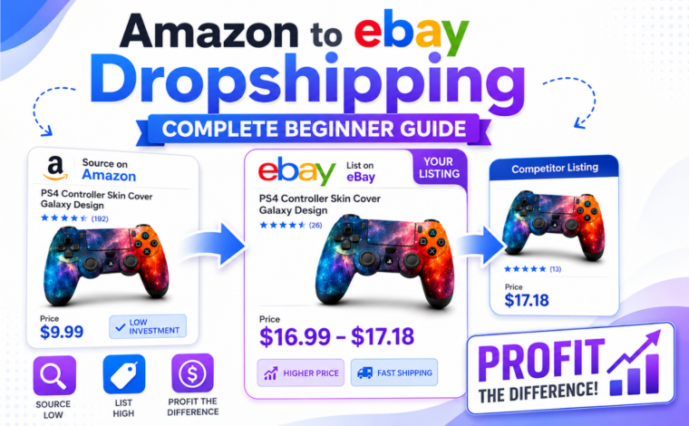 Amazon to eBay Dropshipping: The Complete Beginner Guide