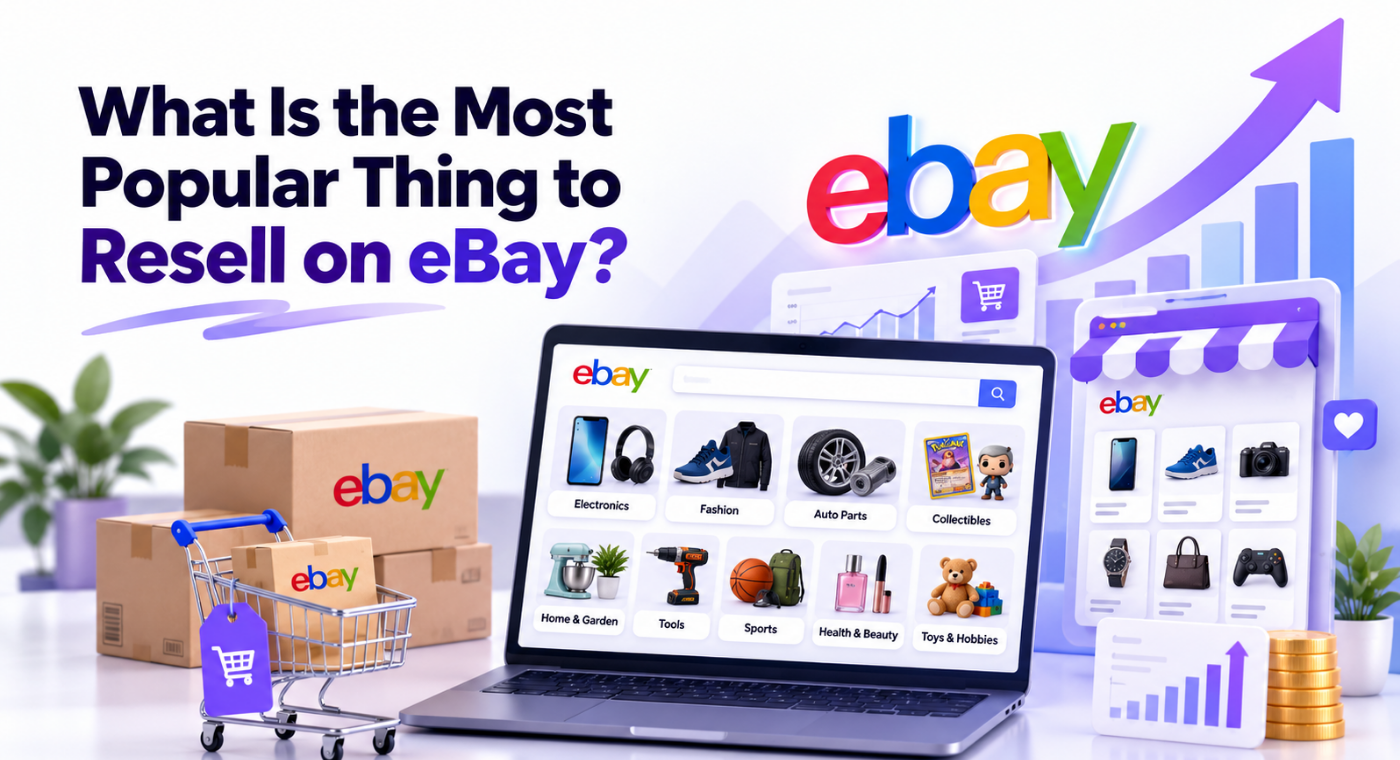 What is the most popular thing to resell on eBay?